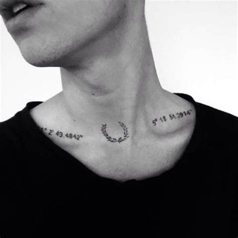 clavicula tatuajes hombre|20+ Creativos e impactantes tatuajes en la clavícula